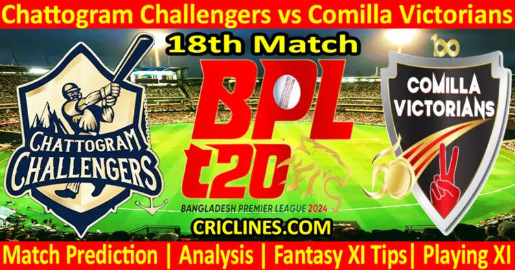 Today Match Prediction-CCS vs COV-Dream11-BPL T20-2024-18th Match-Who Will Win