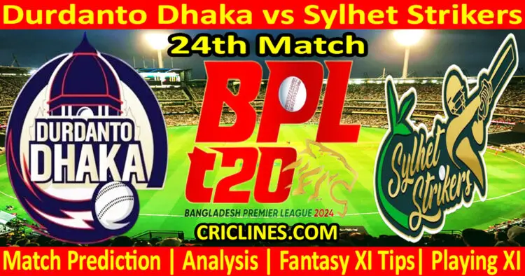 Today Match Prediction-DD vs SLS-Dream11-BPL T20-2024-24th Match-Who Will Win
