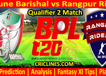 Today Match Prediction-FB vs RR-Dream11-BPL T20-2024-Qualifier 2 Match-Who Will Win