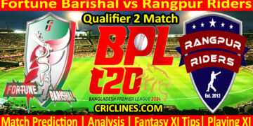 Today Match Prediction-FB vs RR-Dream11-BPL T20-2024-Qualifier 2 Match-Who Will Win
