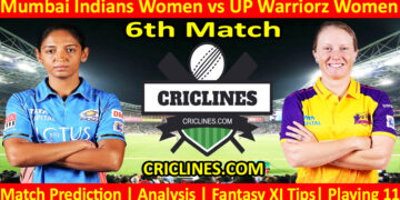 Today Match Prediction-MIW vs UPW-WPL T20 2024-6th Match-Dream11-Who Will Win