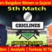 Today Match Prediction-RCB vs GGW-WPL T20 2024-5th Match-Dream11-Who Will Win