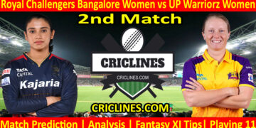 Today Match Prediction-RCBW vs UPW-WPL T20 2024-2nd Match-Dream11-Who Will Win