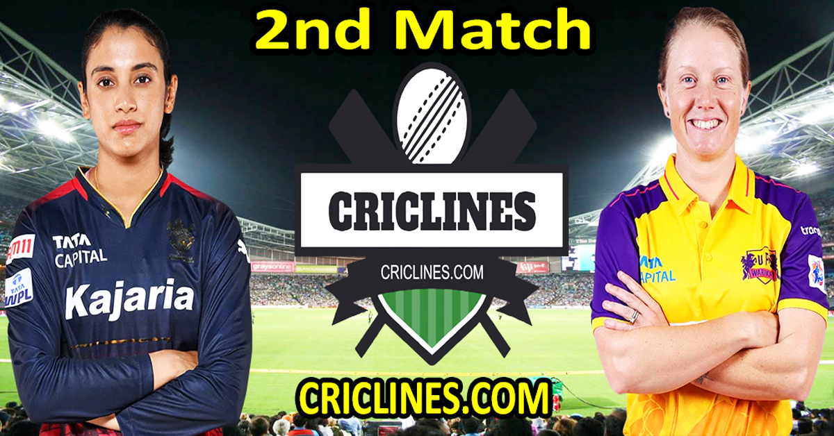 Today Match Prediction-Royal Challengers Bangalore Women vs UP Warriorz Women-WPL T20 2024-2nd Match-Dream11-Who Will Win