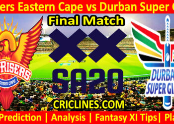 Today Match Prediction-SEC vs DSG-SA20 T20 2024-Dream11-Final Match-Who Will Win