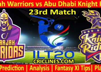 Today Match Prediction-SW vs ADKR-IL T20 2024-23rd Match-Who Will Win