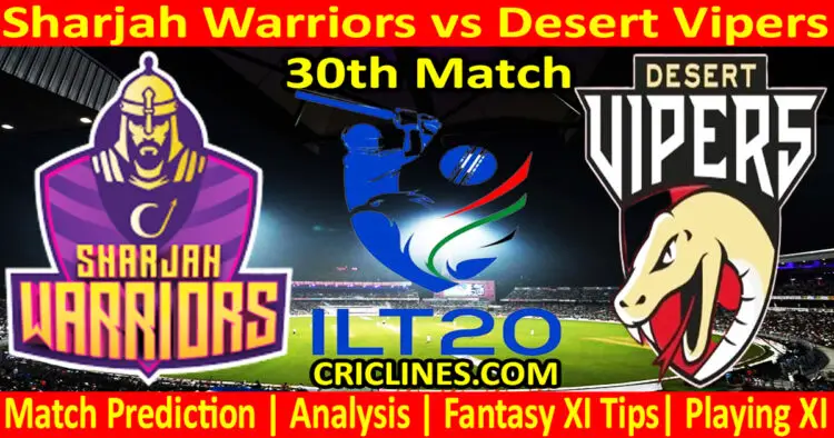 Today Match Prediction-SW vs DV-IL T20 2024-30th Match-Who Will Win