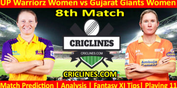 Today Match Prediction-UPW vs GGW-WPL T20 2024-8th Match-Dream11-Who Will Win