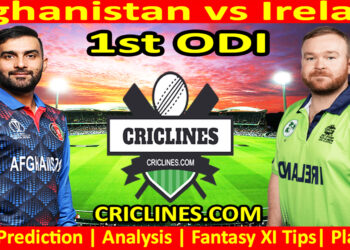 Today Match Prediction-AFG vs IRE-Dream11-1st ODI 2024-Who Will Win