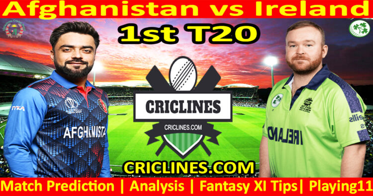 Today Match Prediction-AFG vs IRE-Dream11-1st T20 2024-Who Will Win