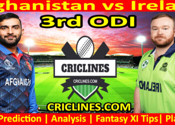 Today Match Prediction-AFG vs IRE-Dream11-3rd ODI 2024-Who Will Win