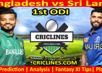 Today Match Prediction-BAN vs SL-Dream11-1st ODI-2024-Who Will Win