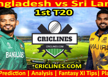 Today Match Prediction-BAN vs SL-Dream11-1st T20-2024-Who Will Win