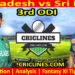 Today Match Prediction-BAN vs SL-Dream11-3rd ODI-2024-Who Will Win