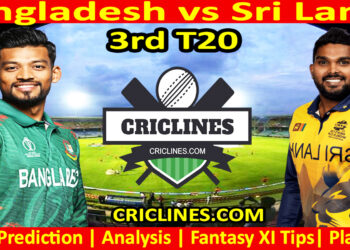 Today Match Prediction-BAN vs SL-Dream11-3rd T20-2024-Who Will Win