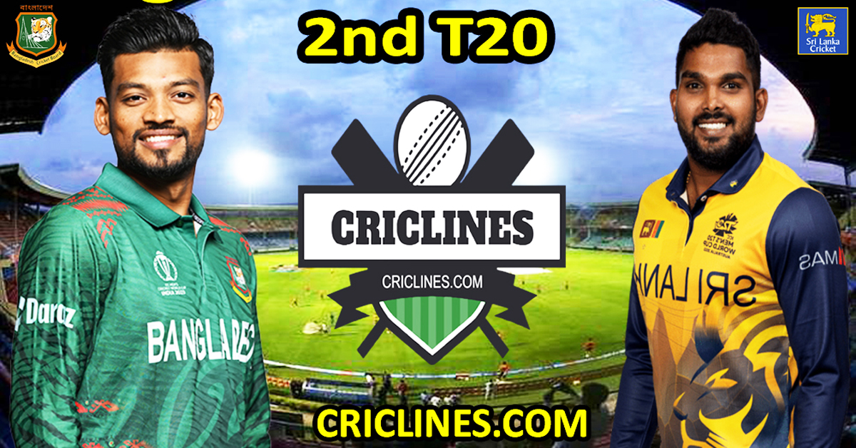 Today Match Prediction-Bangladesh vs Sri Lanka-Dream11-2nd T20-2024-Who Will Win