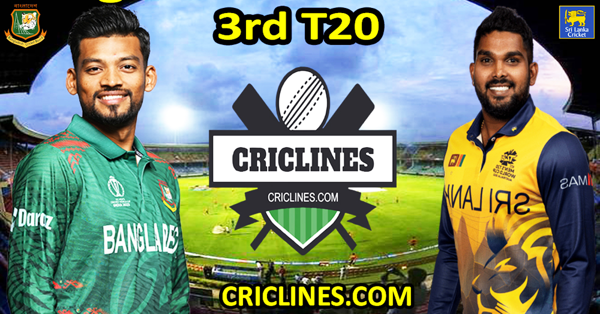Today Match Prediction-Bangladesh vs Sri Lanka-Dream11-3rd T20-2024-Who Will Win