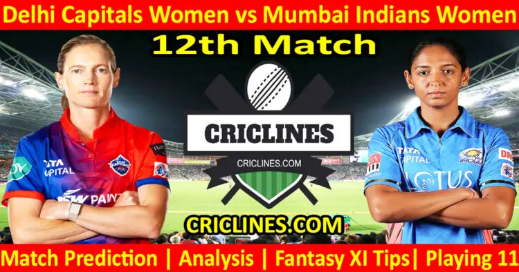 Today Match Prediction-DCW vs MIW-WPL T20 2024-12th Match-Dream11-Who Will Win
