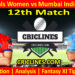 Today Match Prediction-DCW vs MIW-WPL T20 2024-12th Match-Dream11-Who Will Win
