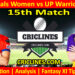 Today Match Prediction-DCW vs UPW-WPL T20 2024-15th Match-Dream11-Who Will Win
