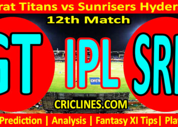 Today Match Prediction-GT vs SRH-IPL Match Today 2024-12th Match-Venue Details-Dream11-Toss Update-Who Will Win