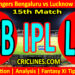 Today Match Prediction-RCB vs LSG-IPL Match Today 2024-15th Match-Venue Details-Dream11-Toss Update-Who Will Win