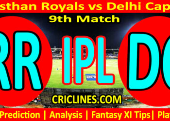 Today Match Prediction-RR vs DC-IPL Match Today 2024-9th Match-Venue Details-Dream11-Toss Update-Who Will Win