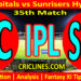 Today Match Prediction-DC vs SRH-IPL Match Today 2024-35th Match-Venue Details-Dream11-Toss Update-Who Will Win
