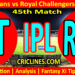 Today Match Prediction-GT vs RCB-IPL Match Today 2024-45th Match-Venue Details-Dream11-Toss Update-Who Will Win
