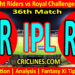 Today Match Prediction-KKR vs RCB-IPL Match Today 2024-36th Match-Venue Details-Dream11-Toss Update-Who Will Win