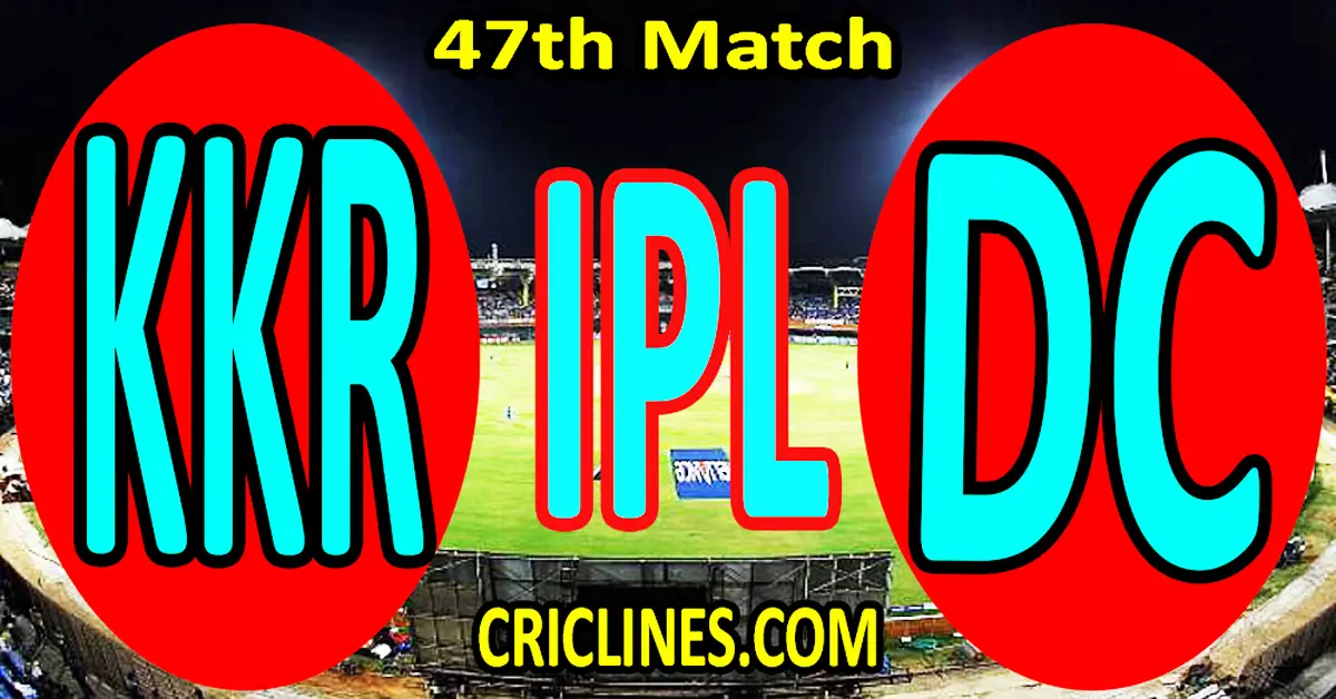 Today Match Prediction-Kolkata Knight Riders vs Delhi Capitals-IPL Match Today 2024-47th Match-Venue Details-Dream11-Toss Update-Who Will Win