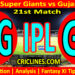 Today Match Prediction-LSG vs GT-IPL Match Today 2024-21st Match-Venue Details-Dream11-Toss Update-Who Will Win