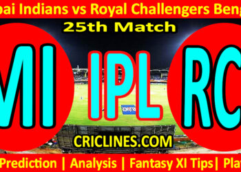 Today Match Prediction-MI vs RCB-IPL Match Today 2024-25th Match-Venue Details-Dream11-Toss Update-Who Will Win