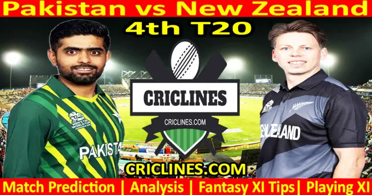 Today Match Prediction-PAK vs NZ-4th T20-2024-Dream11-Who Will Win