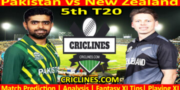 Today Match Prediction-PAK vs NZ-5th T20-2024-Dream11-Who Will Win