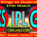 Today Match Prediction-PBKS vs GT-IPL Match Today 2024-37th Match-Venue Details-Dream11-Toss Update-Who Will Win