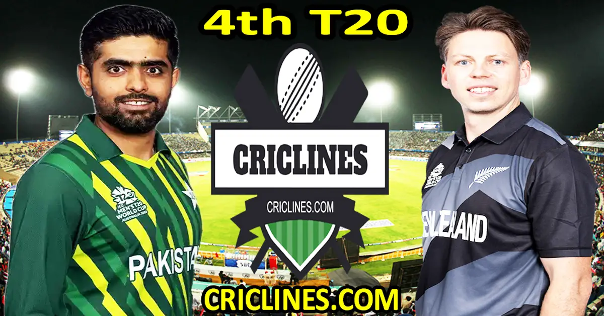 Today Match Prediction-Pakistan vs New Zealand-4th T20-2024-Dream11-Who Will Win