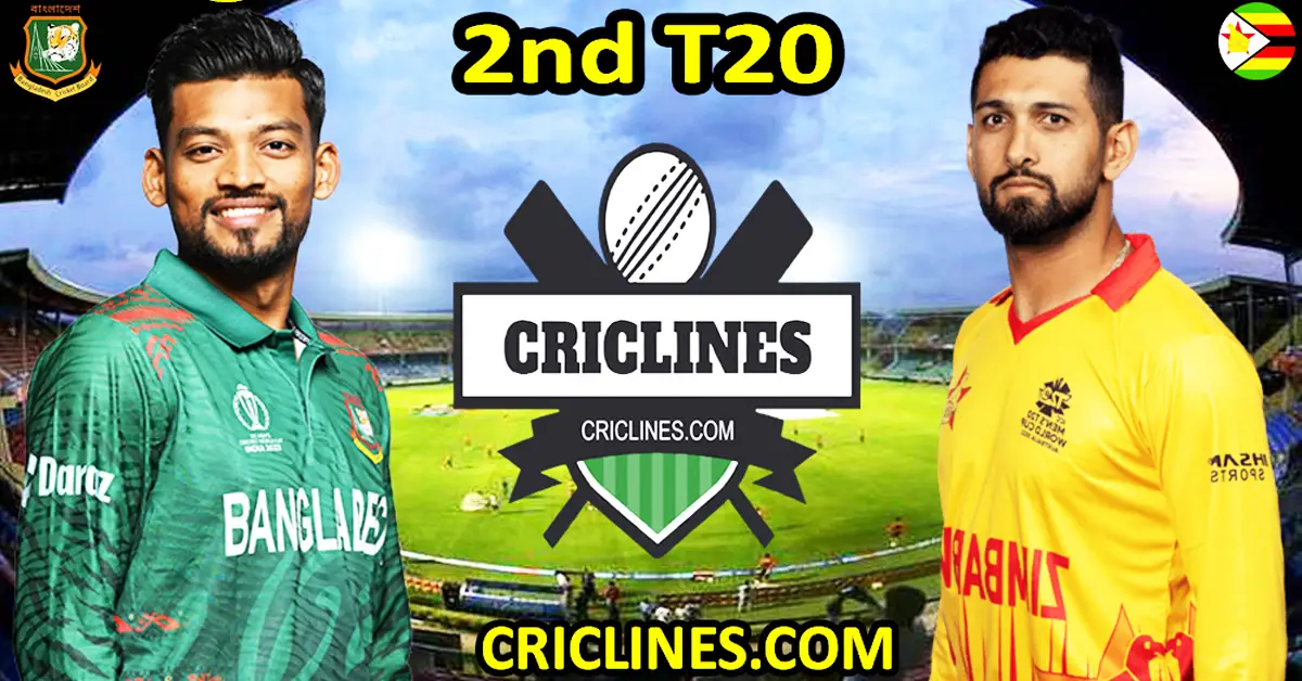 Today Match Prediction-Bangladesh vs Zimbabwe-Dream11-2nd T20-2024-Who Will Win