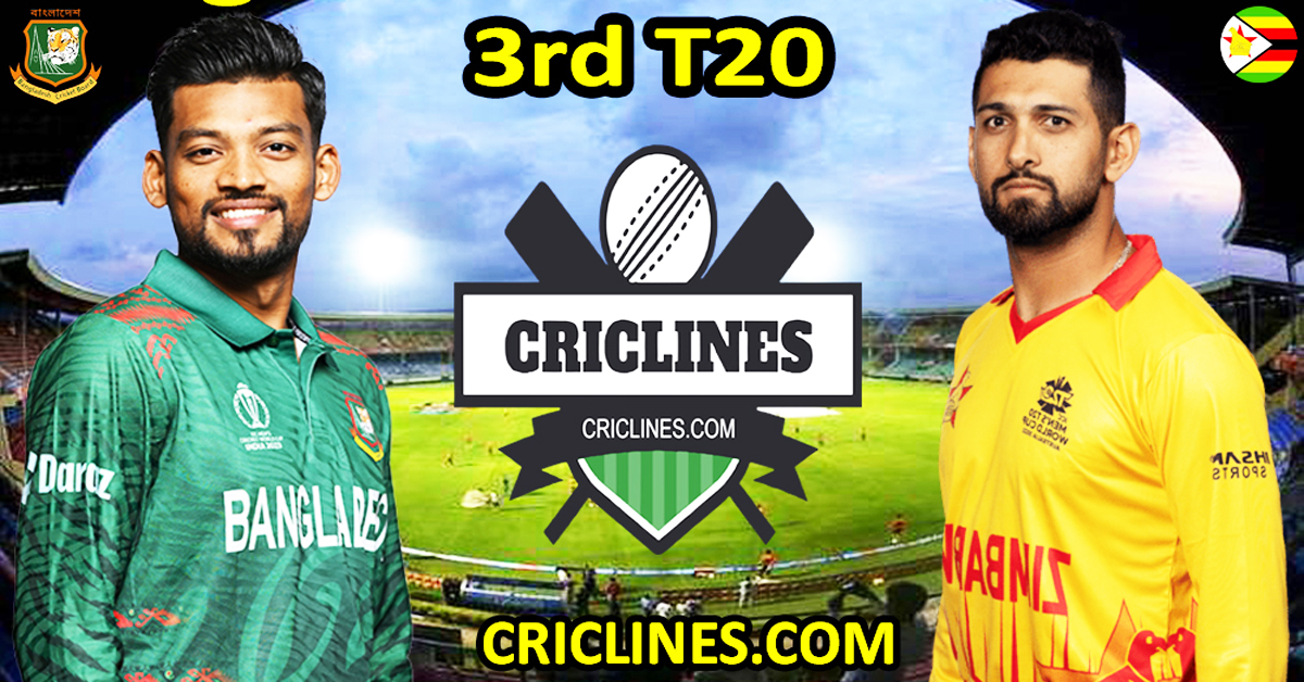 Today Match PredictionBAN vs ZIMDream113rd T202024Who Will Win