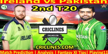Today Match Prediction-IRE vs PAK-Dream11-2nd T20 2024-Who Will Win